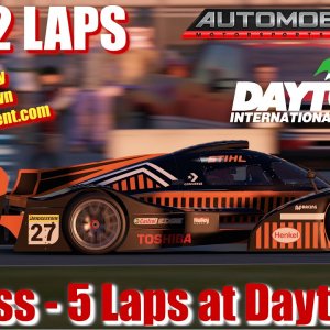 JUST 2 LAPS - Automobilista 2 - P1 Class at Daytona - Liveries by MrBraindown @racedepartment.com